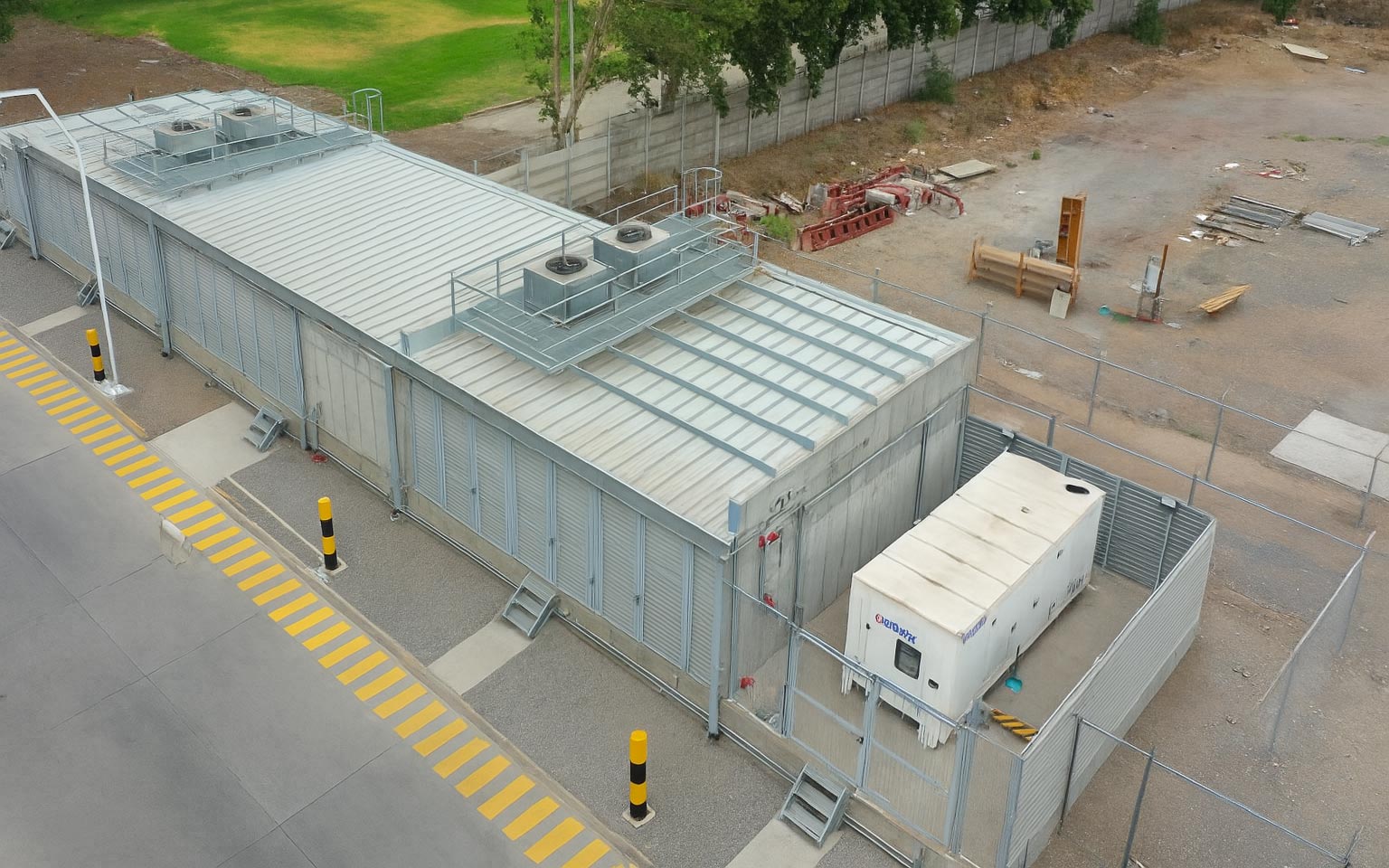 Construcción data-center para Walmart Chile